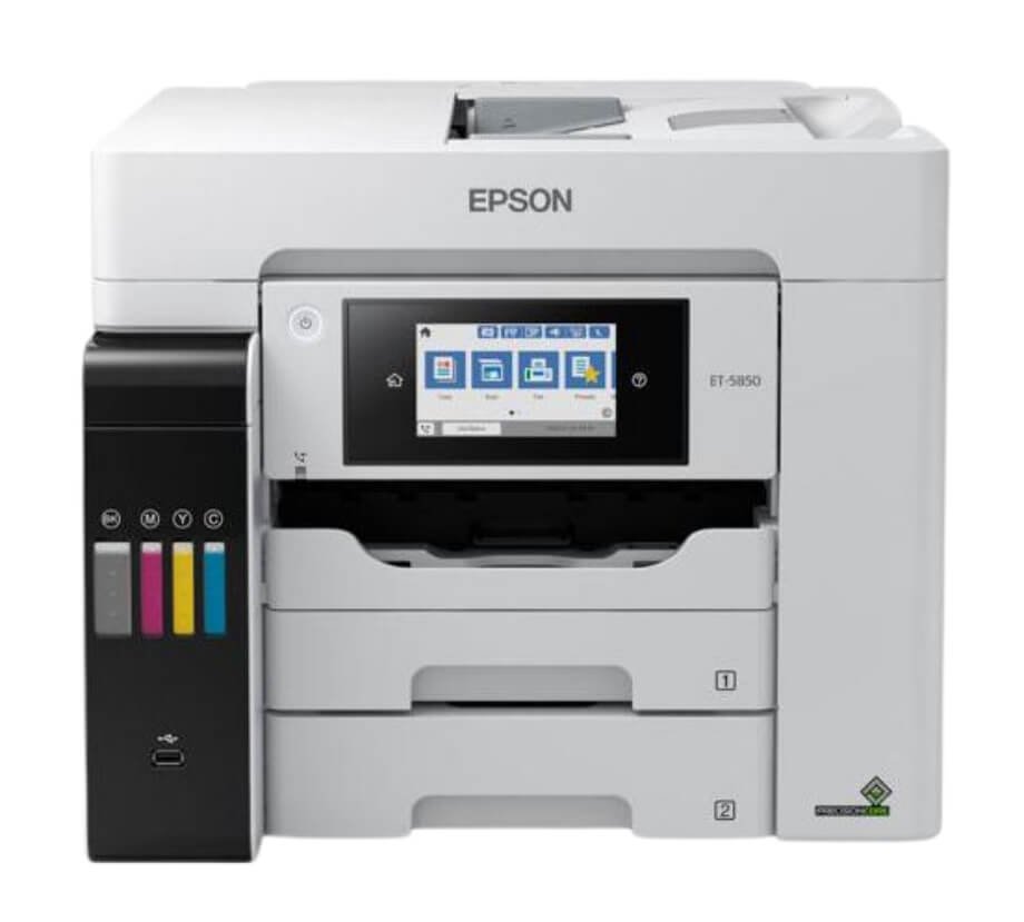 Epson EcoTank Pro ET-5850 Color Multifunction Printer