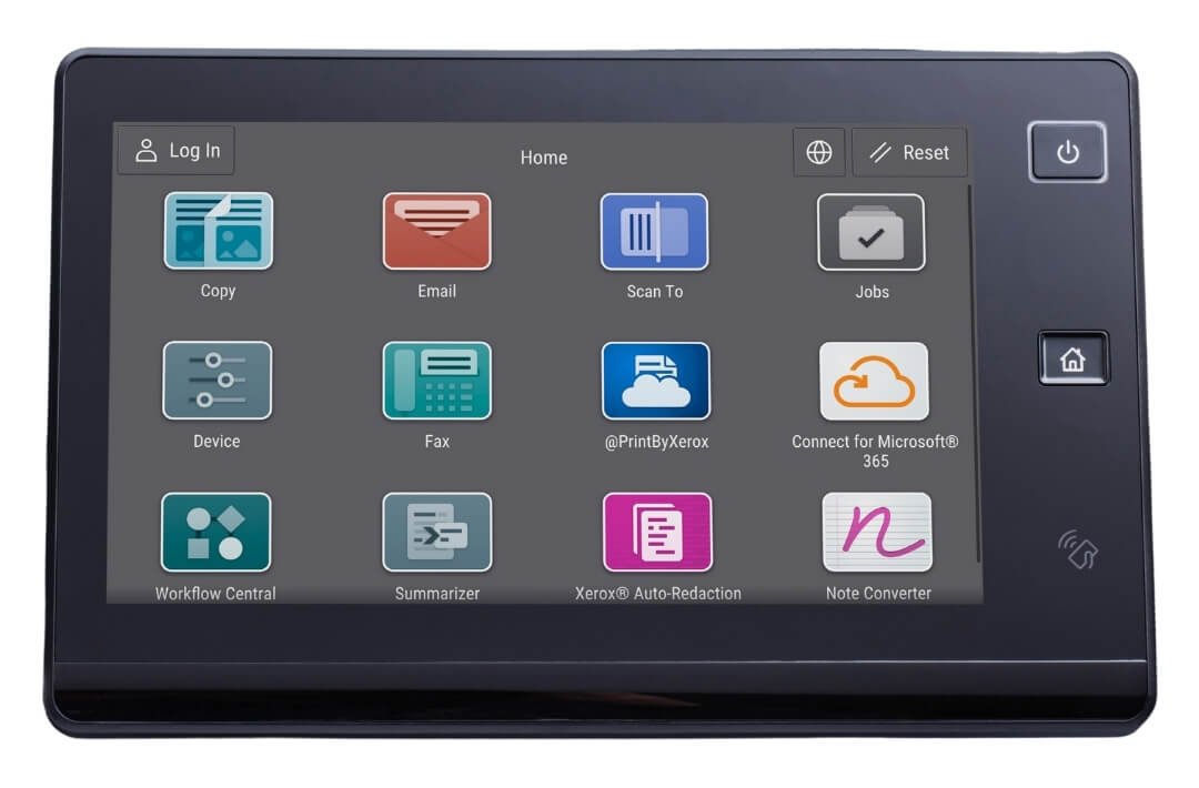 Xerox AltaLink user interface