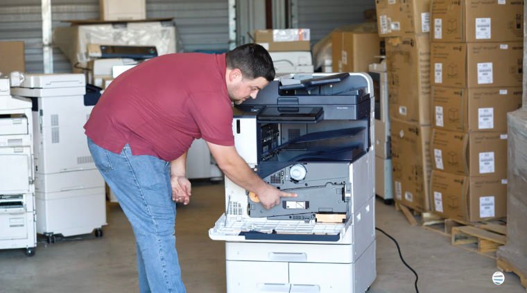 How to Replace Drum on Xerox AltaLink B8100_C8100_Step 1