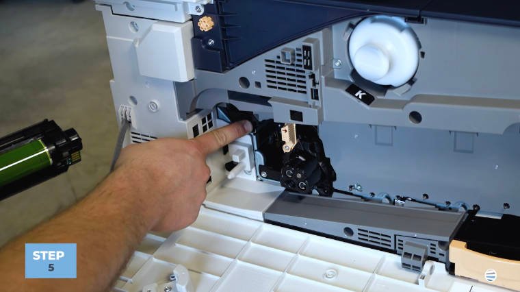 How to Replace Drum on Xerox AltaLink B8200_Step 5