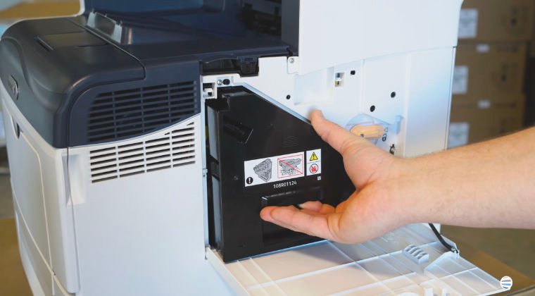 How to Replace Waste Toner Container on Xerox VersaLink C400_C405_Step 5