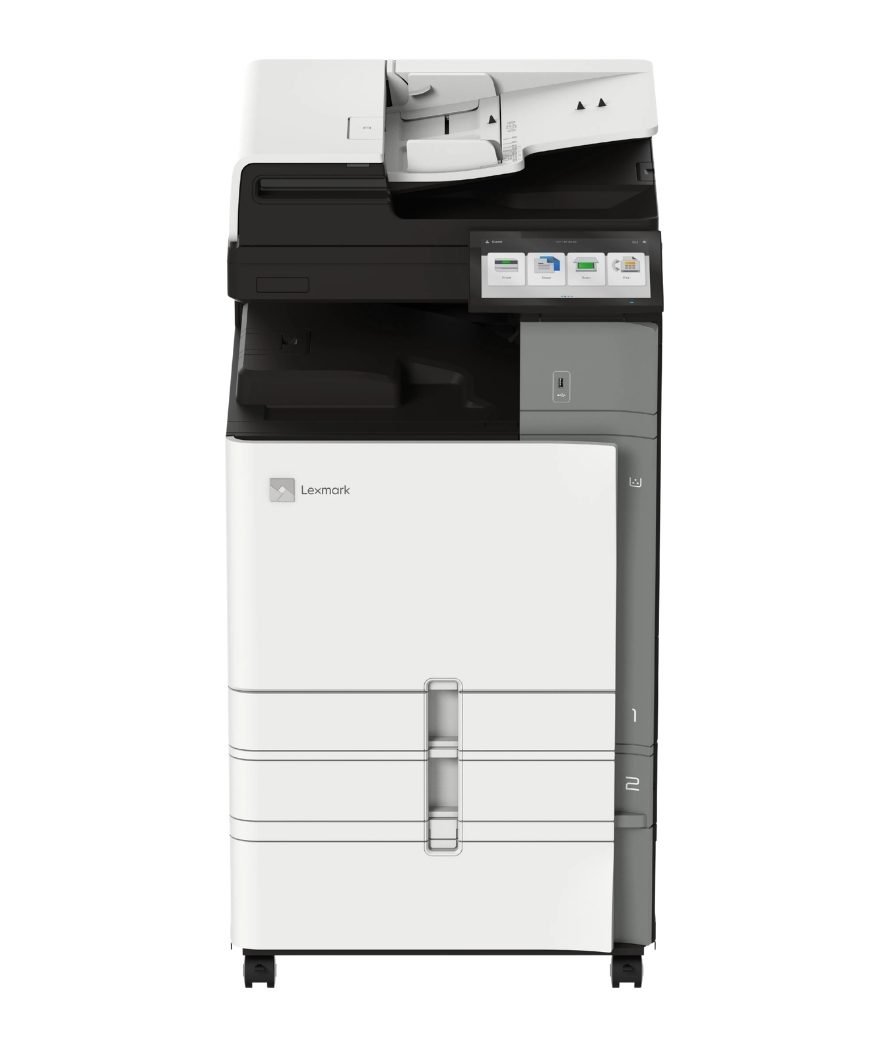 Lexmark MX953 printer front angle