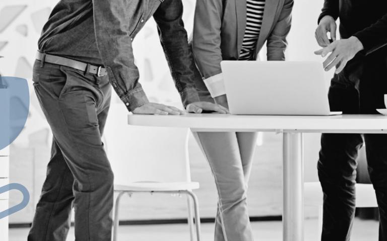 Workgroup near a Xerox printer