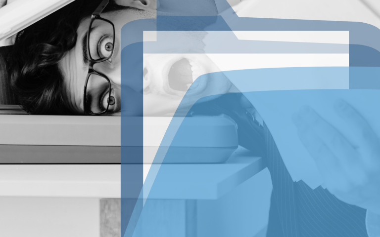 A woman who is frustrated she needs a new printer.