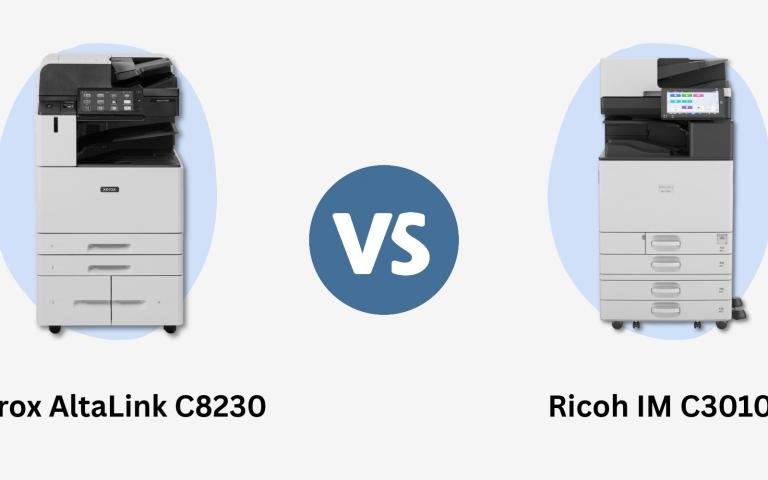 Xerox AltaLink C8230 vs. Ricoh IM C3010