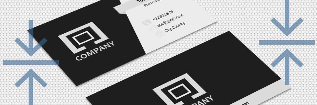 Business Cards front and back