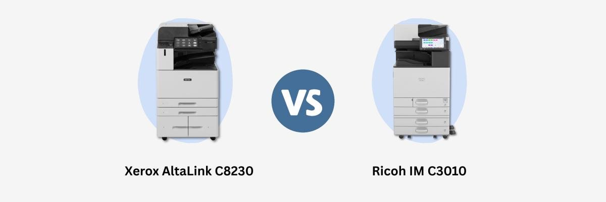 Xerox AltaLink C8230 vs. Ricoh IM C3010