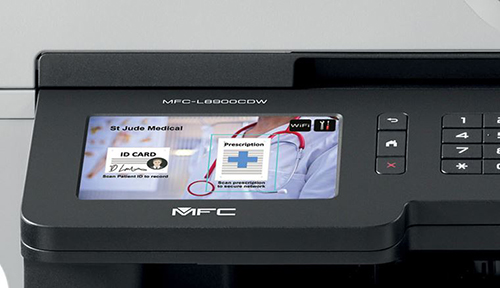 Brother printers' user interface example