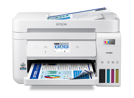 Epson EcoTank ET-4850 Color Multifunction Printer