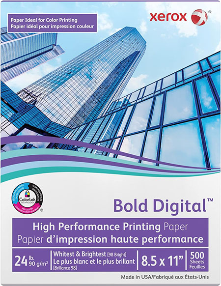 Xerox Bold Digital Printing Paper